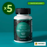 Paquete de 5 Ácido Hialurónico Kukamonga 30 Tabletas